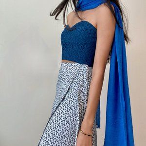 Tibi - Hanae Eyelet Bustier Top